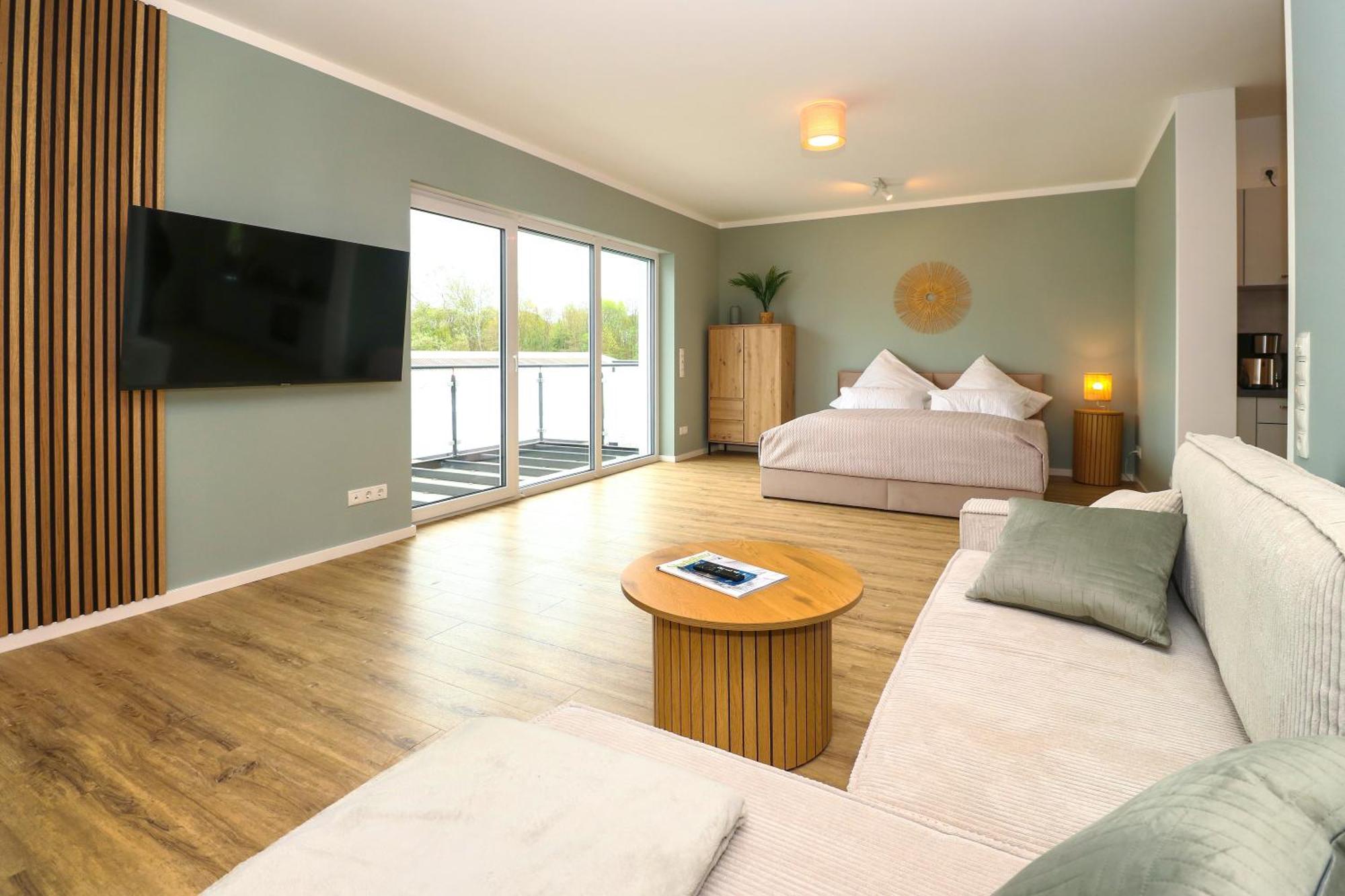 Lightplace - Moderne Apartments In Braunschweig - Balkon - Netflix - Am Kanal Exterior photo